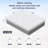14'' Medium Pocket Spring Hybrid Memory Calking Mattress With Certipur-US Certified Foam,In A Box-467466533-467466531