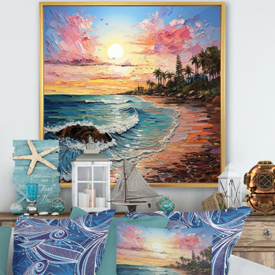" Colourful Beach Landscape I "