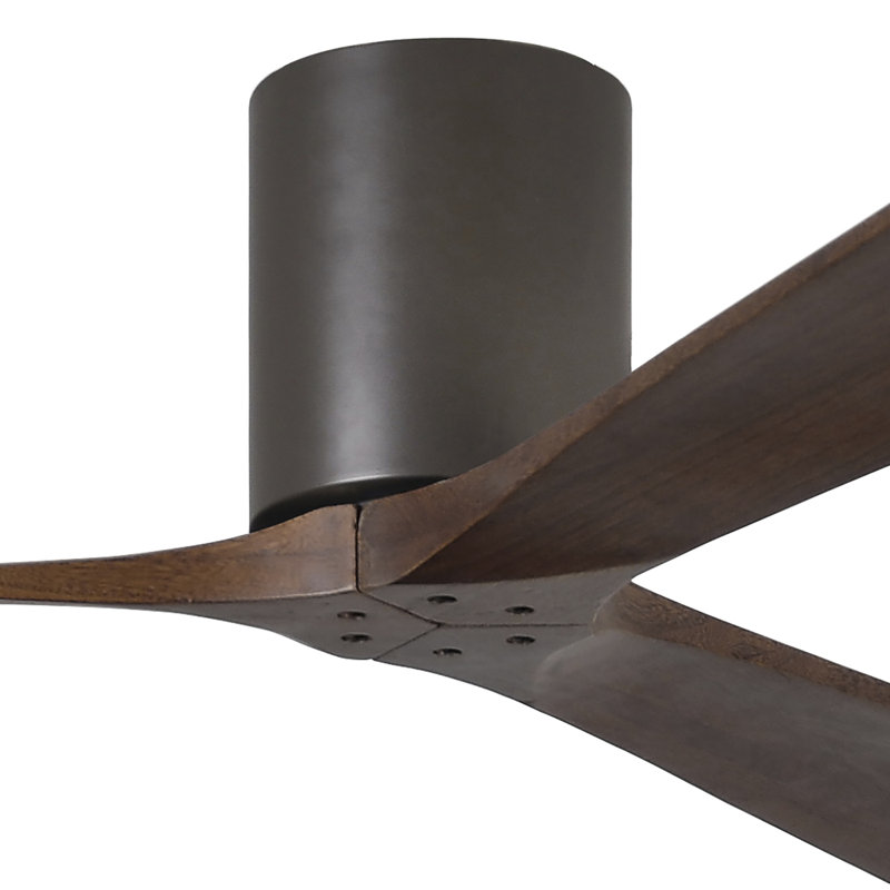 Irene Ceiling Fan, Textured Bronze, Walnut Tone, 72"