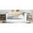 Wood Daybed With Storage Shelves, Upholstered Backrest,USB And Trundle-1222165021
