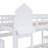 Hatina Kids Castle Style Storage Bunk Bed with Slide and Stairs-987003169-955171115