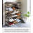 Yamazaki Home Frame Expandable Shoe Rack –Stackable Metal Shoe Organizer For Closets & Small Spaces, 18" - Steel --110248991
