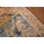 Tapis bleu antique à motif floral Phenomenal