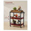 Wood Bar Cart