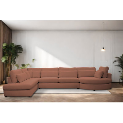 6 Seater Corner Sofa 