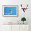 Skydiving in Abstract - Picture Frame Graphic Art Print-55739812-55739813