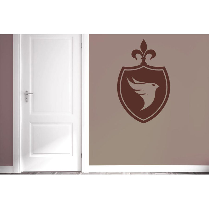 Abstract Wall Decal, Medium, Brown