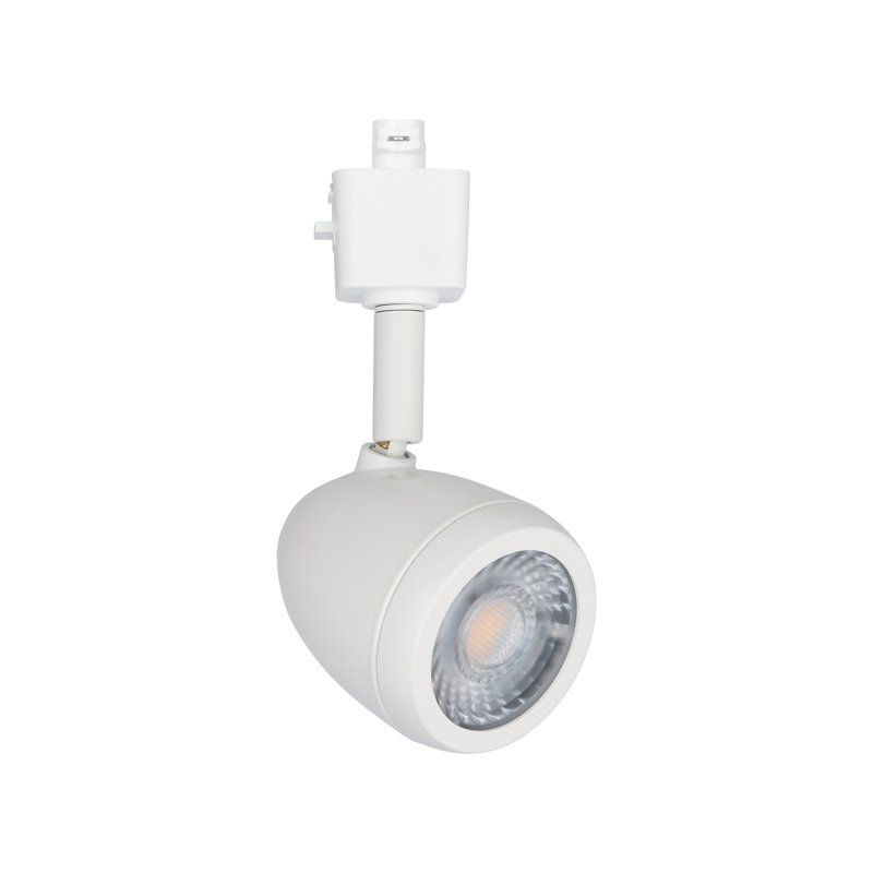 White Adjustable LED Track Head Light