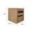 Modern Ember Portable Rolling Infrared Space Heater with LED Touchscreen w/ Remote, Light Oak Wood-102710655