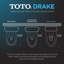 Drake® 1.28 GPF (Water Efficient) Elongated Close Coupled Toilets (Seat Included)-40849698
