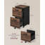 Franny 42cm Wide 2 -Drawer Mobile File Cabinet-1502036219