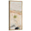 Doux paysage abstrait avec coups de pinceau terreux - grande impression encadrée sur toile de la chambre principale-1010904071-1010904064