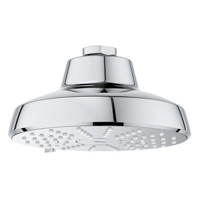 Tempesta 140 with AquaBooster Round Multi Spray Shower Head 1.75 GPM (6.6L/min)