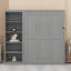 Lit escamotable mural Ell Elletsville avec tablettes-932556011-882040527
