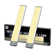 LEPOTEC 9.88Inch 40 LED Warm Wireless Rechargeable Motion Sensor Cabinet Light