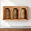 Étagère murale en bois composite, étagère décorative moderne pour chambre, salle de bain, cuisine, salon