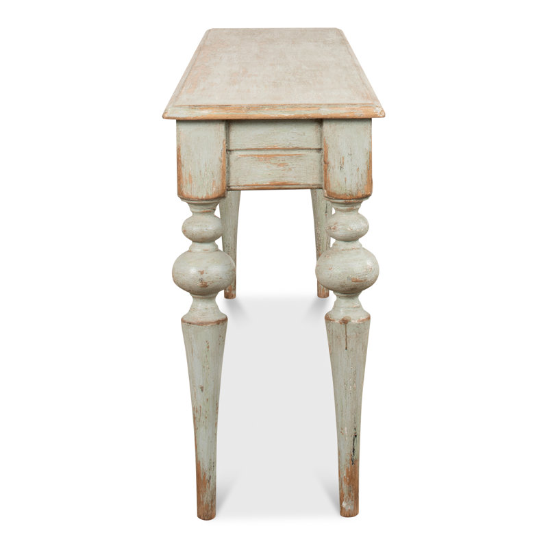 Hudson 73'' W Solid Wood Console Table, Sage