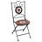 Lucan 2 - Person Metal Patio Dining Set with Square Table
