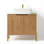 Nivaeh 30" Single Bathroom Vanity with Engineered Stone Top-2081553427