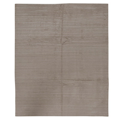 Hand Knotted Area Rug in Cream