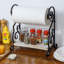 Metal and Wood Freestanding Paper Towel Holder-104655090