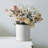 6.2" Beige Embossed Ceramic Kitchen Canister-1112960145