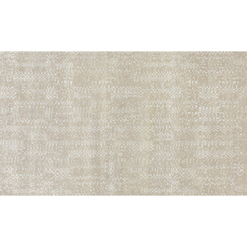 Hand Knotted Area Rug in Bone, Rectangle 9' x 12'