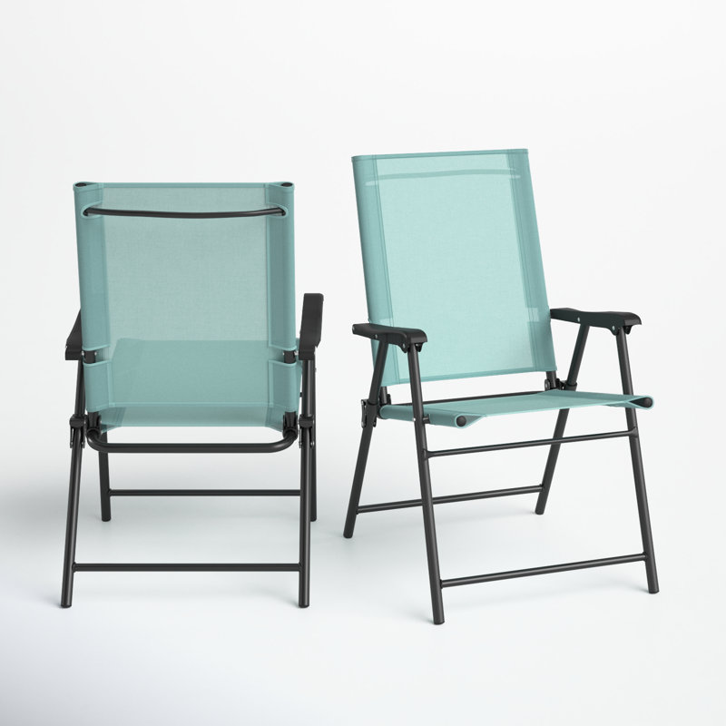 Ensemble de 2 chaises de patio Antoino, Vert