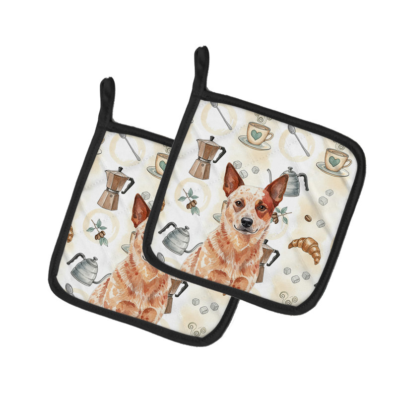 Paire de supports à casseroles Red Heeler