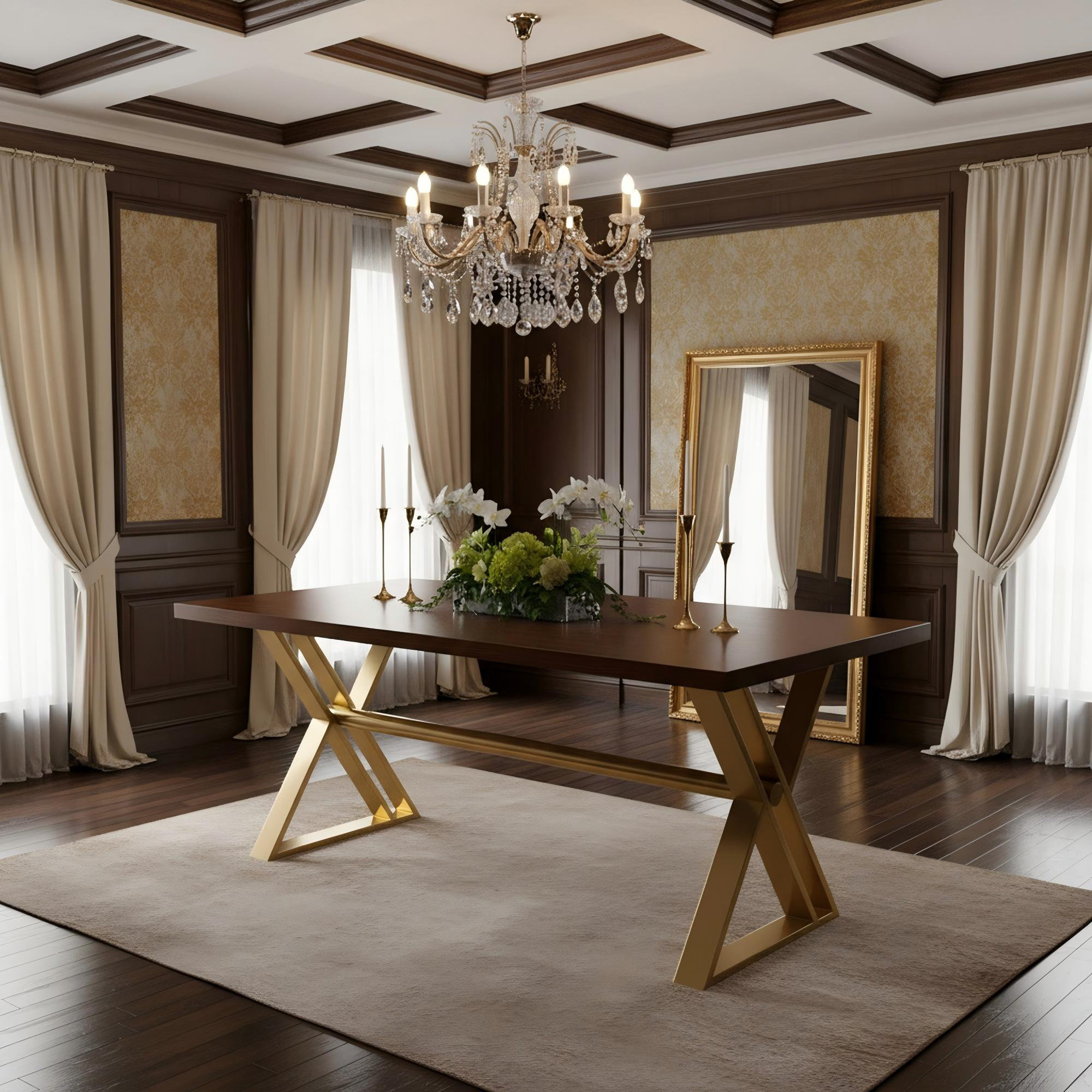 Mercer41 70.87'' L Wood Rectangular Dining Table - Wayfair Canada