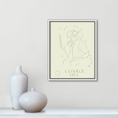 Dottie La Dolce Vita Print by Permild & Rosengreen x Léon Spilliaert