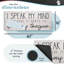 Tapis de bureau Speak My Mind Honesty, par Lil 'Rue-1083875639
