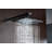 Mezzo Shower Panel with Rain Shower Head-19379153