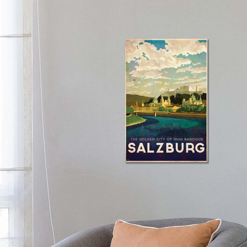 Austria-Salzburg by Missy Ames - Wrapped Canvas Print, 20.32 cm H x 30.48 cm W