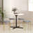 Upholstered Counter Stool with Metal Frame