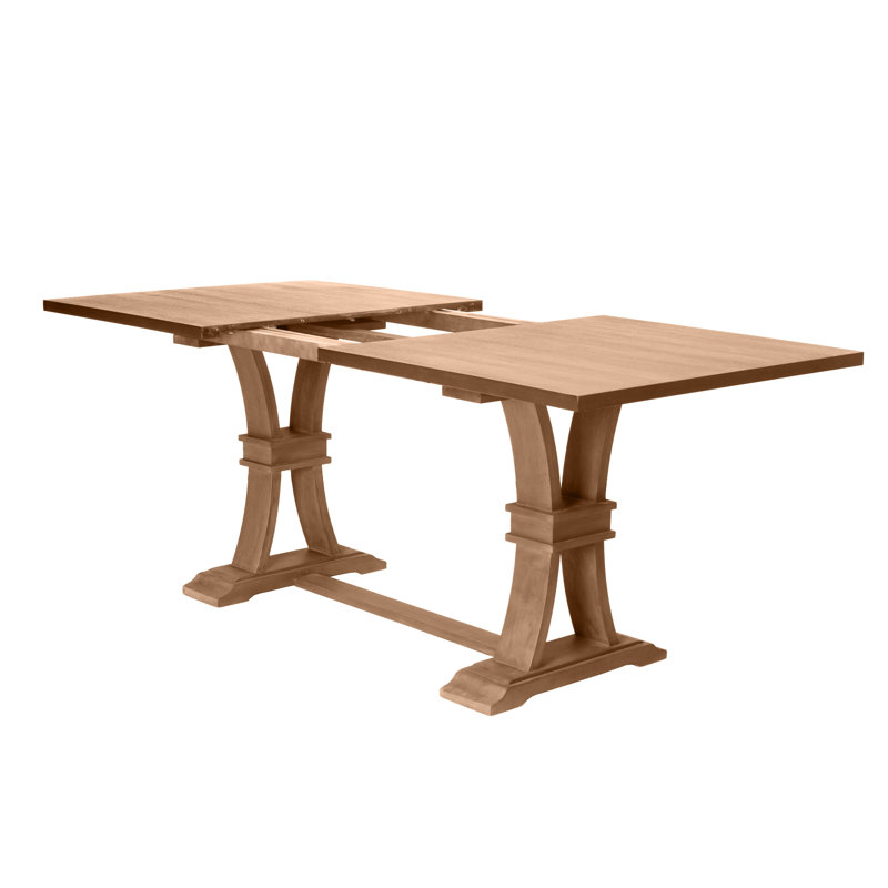 Noemi Extendable Dining Table, Rustic