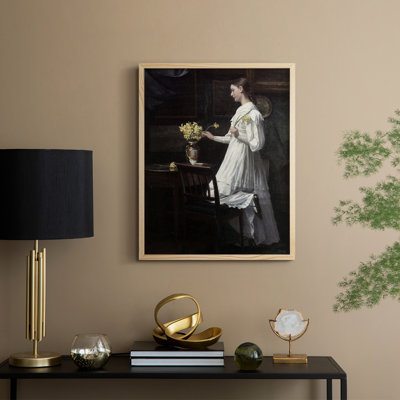 Reproduction encadrée vintage XXIX - bois massif