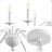 Wicklow Bohemian Farmhouse Iron LED Chandelier-803211182-803211566