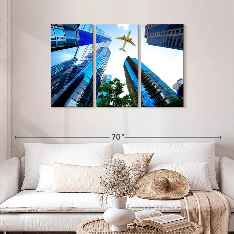 Mehar Urban Commercial Airplane, 28" H x 45" W