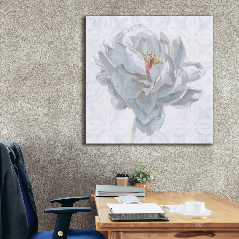 «Epic Graffiti» Sublime Peony 1 »par Wellington Studio, art mural sur toile, H 37 po x l 37 po x P 1,5 po