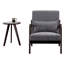 Ensemble de chaise d'appoint et de table basse de style moderne Mid-Century-1908581923-1908581924