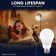 Luxrite A19 LED Light Bulb 9.5W=75W 2700K Warm White 1100LM Non-Dimmable Standard LED Light Bulbs E26, Enclosed Fixture Rated, Damp Rated, ETL 24 Pack