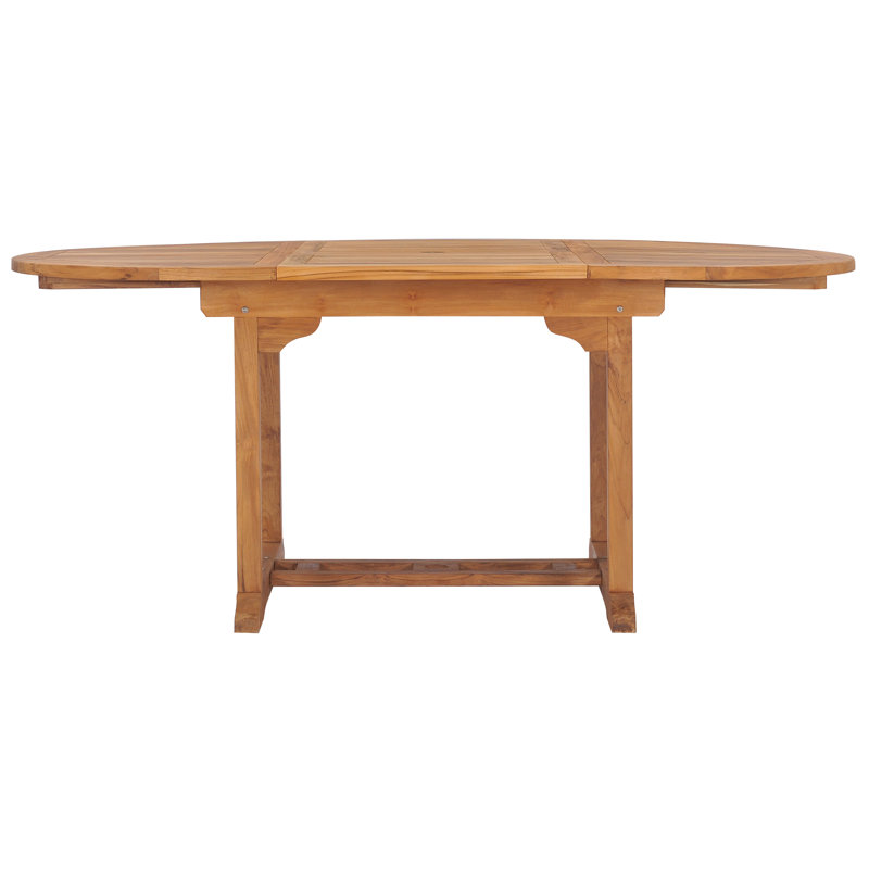 Clarisse Outdoor Round Teak Dining Table
