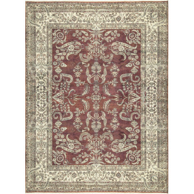 Sarouk Wool Oriental Area Rug