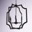 6 - Light Dimmable Lantern Geometric Chandelier-32971098