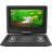 Trexonic Portable TV+DVD Player with Color TFT LED Screen and USB HD AV Inputs