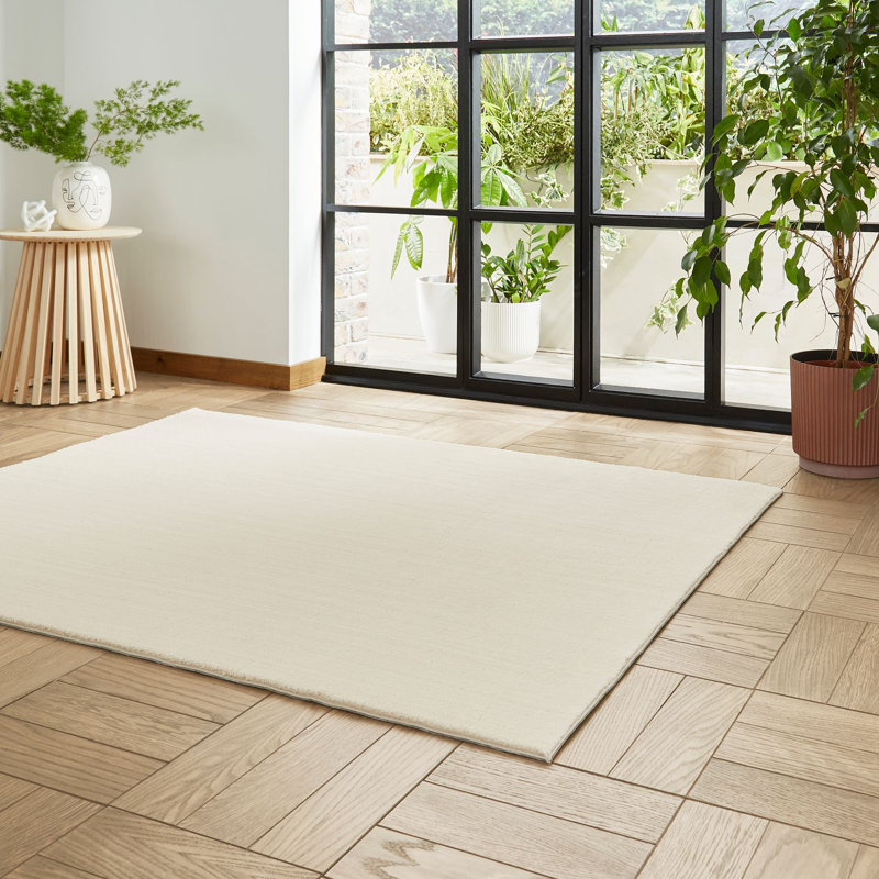 Lipe Shaggy area rug Machine Woven Rectangle Cream, Rectangle 200 x 290cm