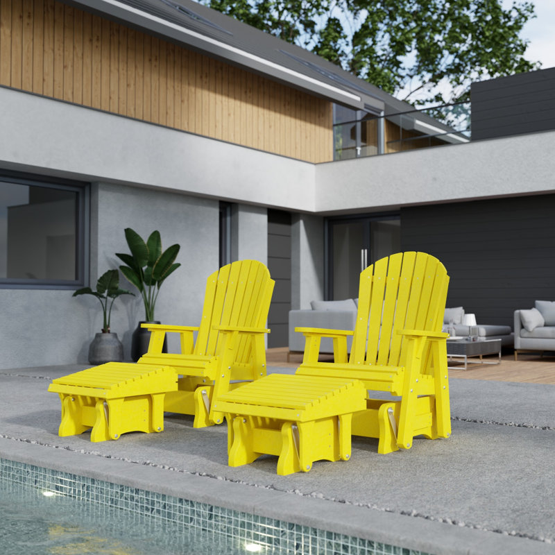 Repose-pieds Heritage, Jaune citron