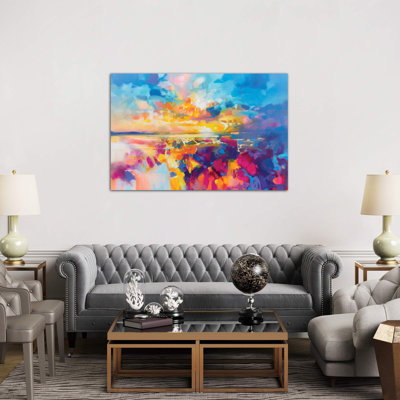 Acoustic Colour I by Scott Naismith - Wrapped Canvas Painting