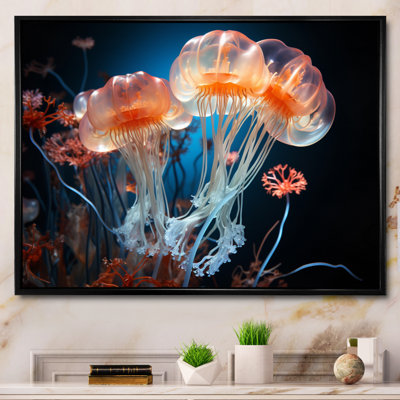 " Jellyfish Oceans Glow III "